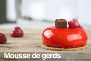 Mousse de gerds sense gluten